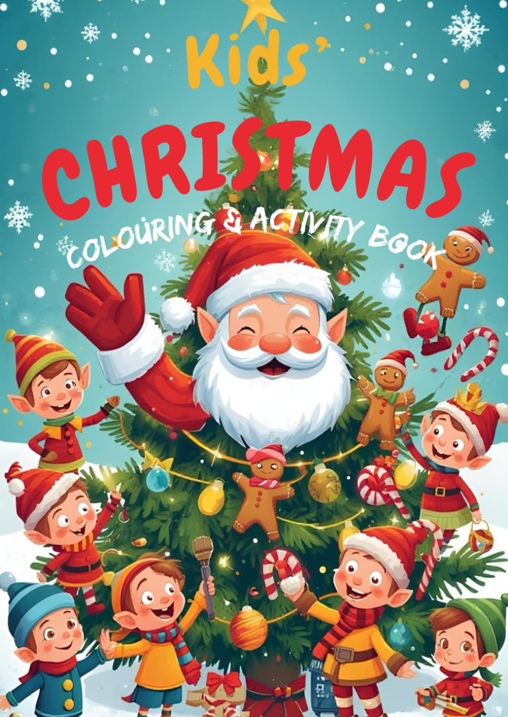 Christmas colouring and activity book