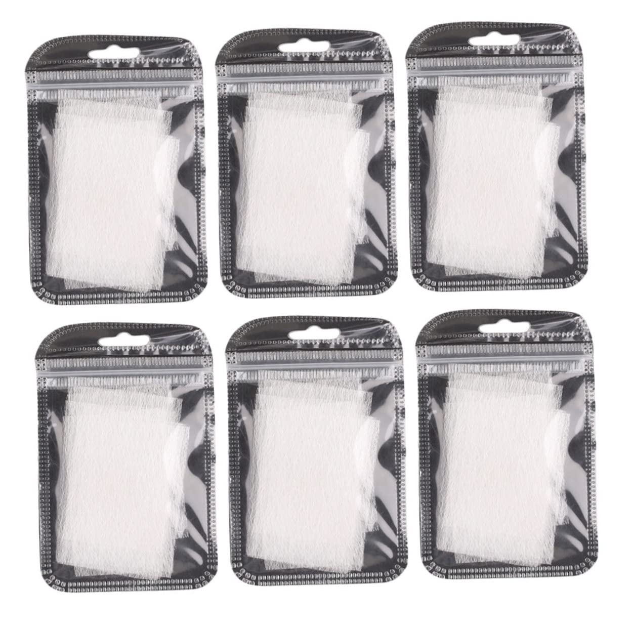 60pcs Lightweight Nail Fiber Extension Kit for Fingernail Art Manicure Accessories for Home and Salon Use and Easy to Carry Random Packaging
