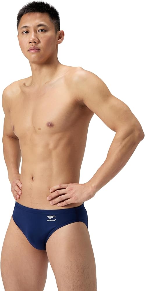 Speedo Costume Uomo Endurance The One - Slip Da Bagno Con Coulisse, Resistente Al Cloro Tessuto Resistente Cloro - Foto 13