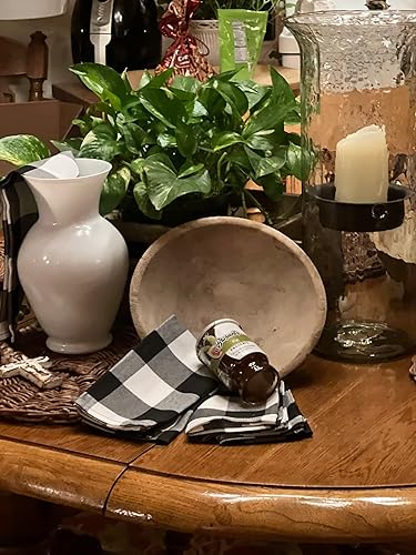 Miniatura 2 de Floral Supply Online - Jarrón blanco de primavera y guía de flores - Jarrón decorativo de cristal para arreglos florales, bodas, decoración del