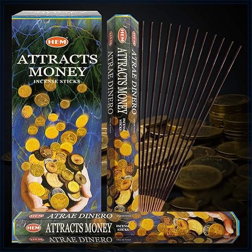 Miniatura 6 de Atracts Money Incense Sticks and Incense Stick Holder Bundle Insence Insense Hem Varillas de incienso