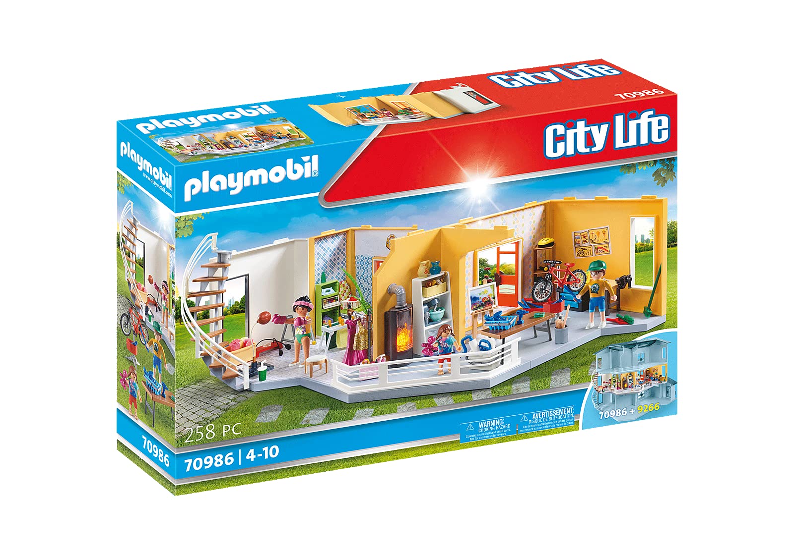 Amazon.com: Playmobil Modern House Floor Extension : Toys & Games