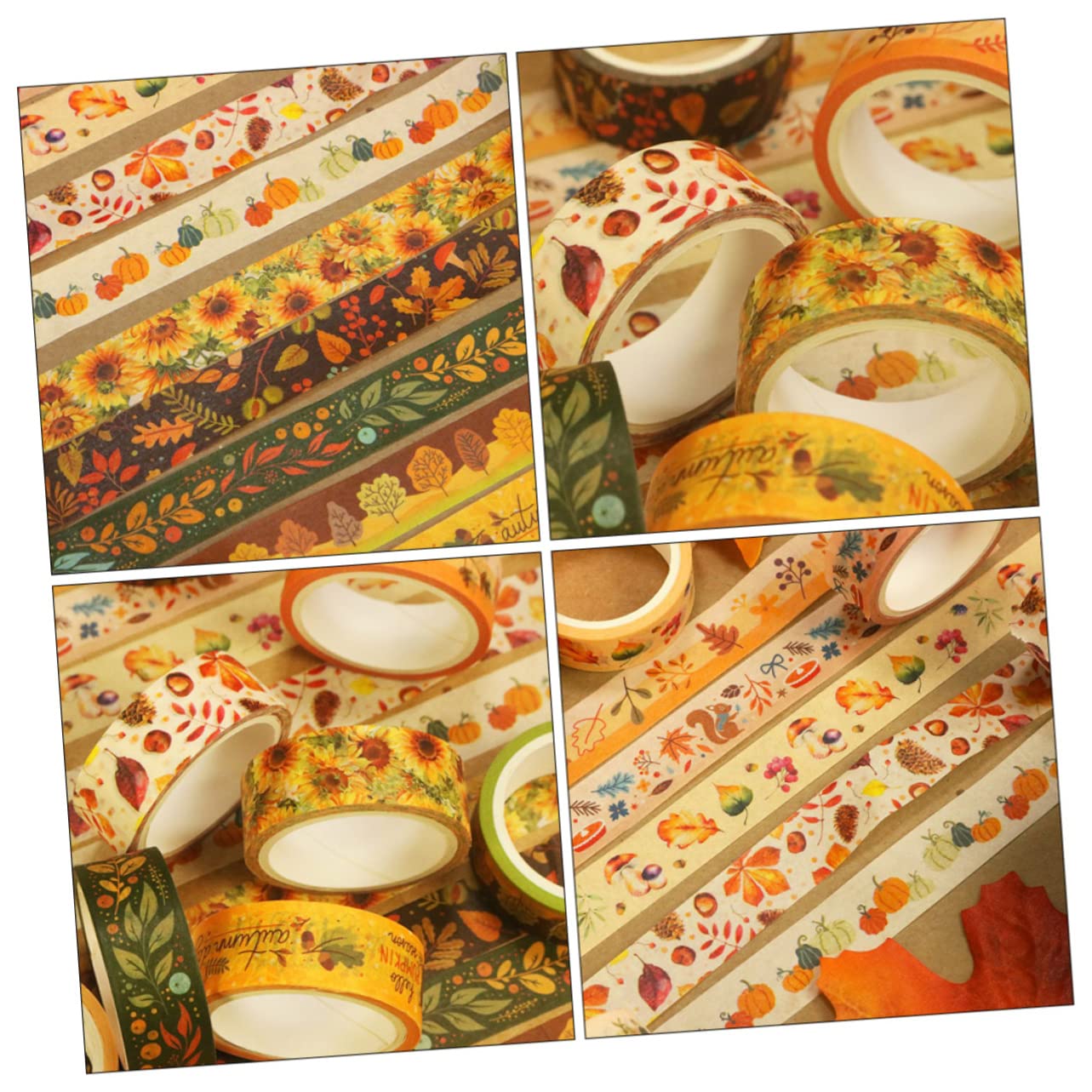 NUOBESTY 40rollos Washi Tape Vintage Para Manualidades Para Scrapbooking Papel Adhesivo Para y Proyectos