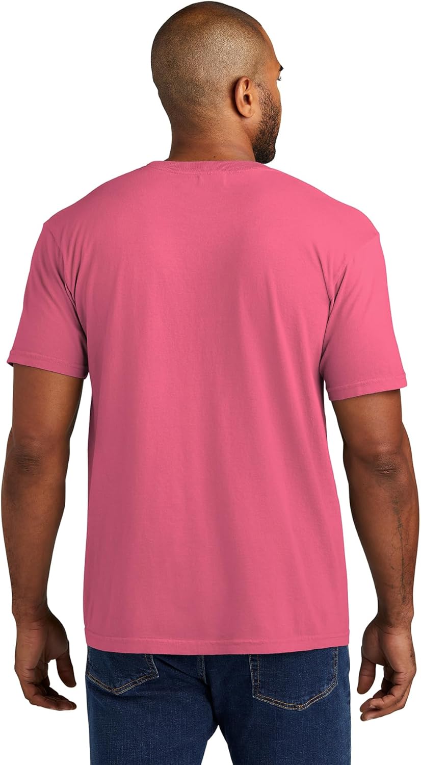 Comfort Colors Men's Adult Short Sleeve Pocket Tee, Style 6030 (Large, Crunchberry) - Image 2