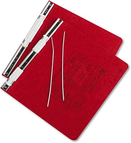 Miniatura 2 de ACCO Carpeta de datos colgante de cartón prensado, hojas sin estallar de 8.5 x 11 pulgadas, color rojo ejecutivo (54129)