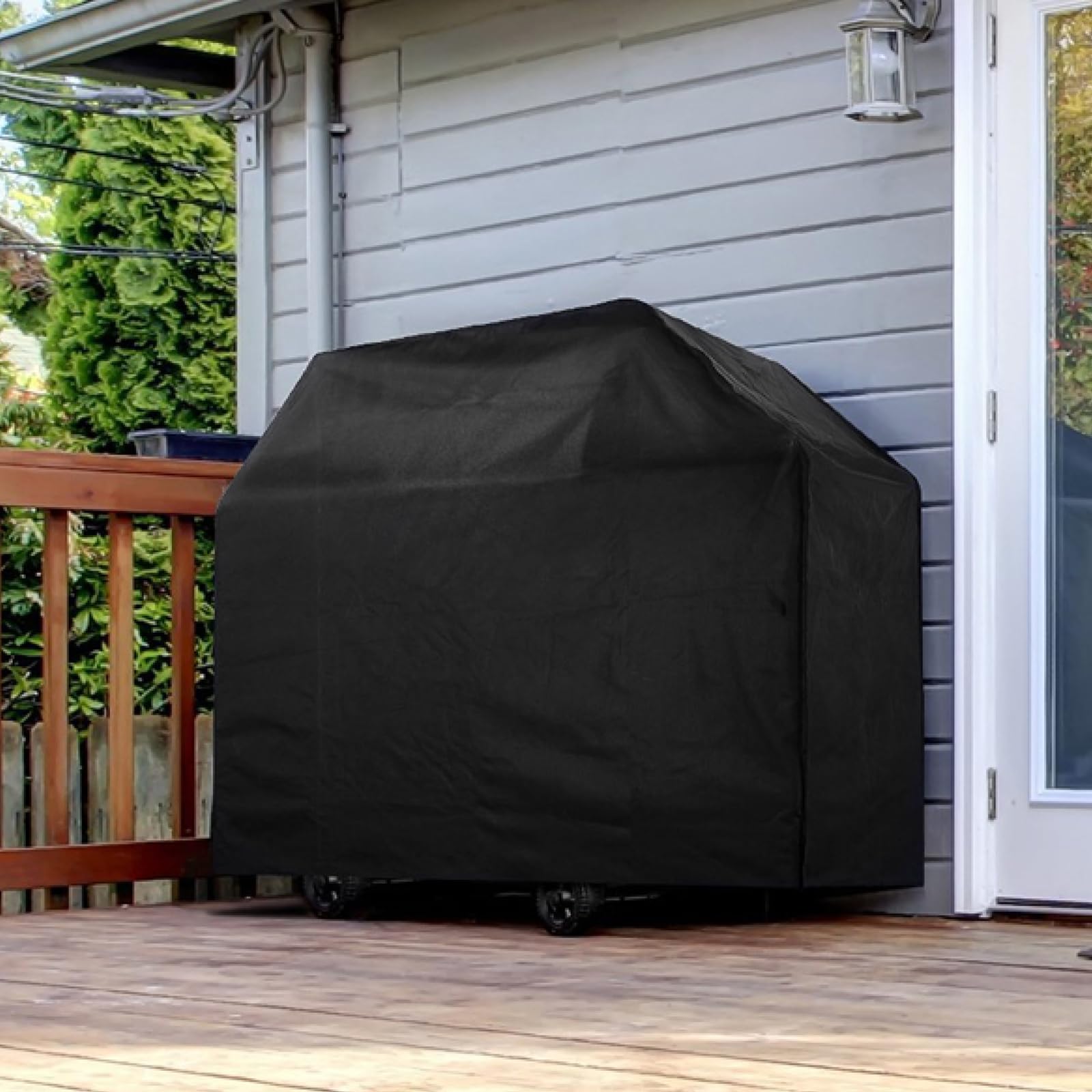 TRIWONDER Funda para Barbacoa Impermeable BBQ Cubierta de Parrilla a Prueba de Polvo (XS - 100×60×150cm)