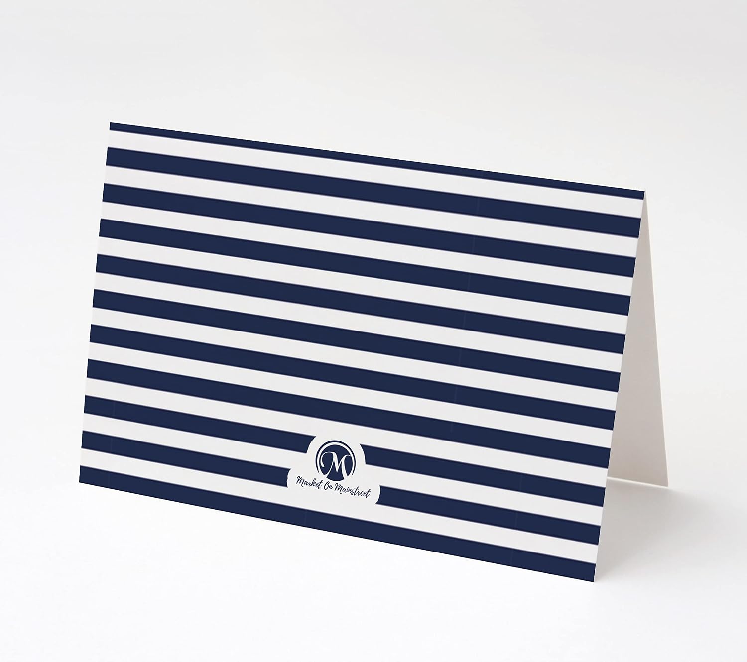 M Market On Mainstreet Ahoy, It's a Boy Baby Shower Invitations, Books For Baby & Diaper Raffle & Thank You Cards (Thank You Cards)