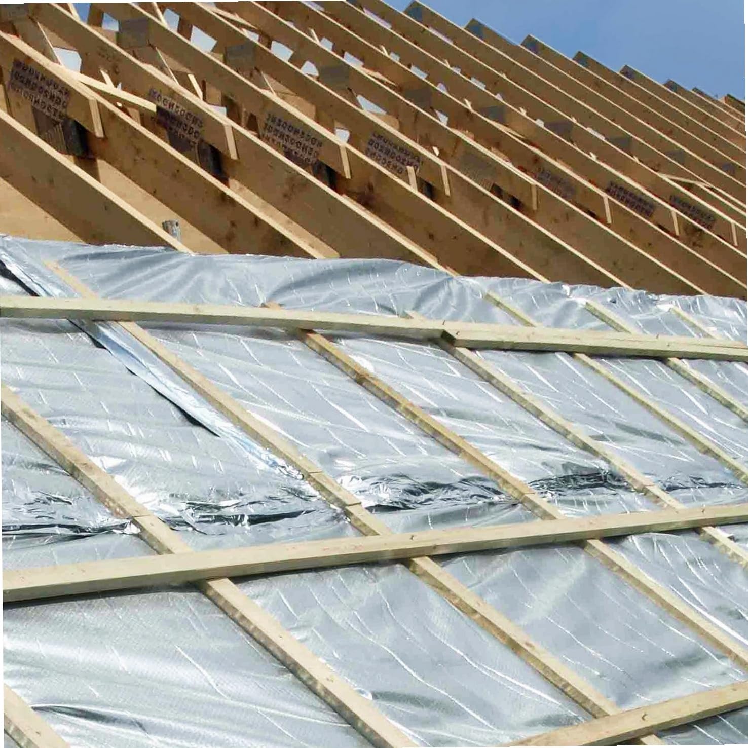 WERKA PRO, Isolant multicouches professionnel 14 épaisseurs, haute performance pour isolation thermique et phonique, facile à poser, dimensions 1,5 x 8m, couleur alu, 12m².