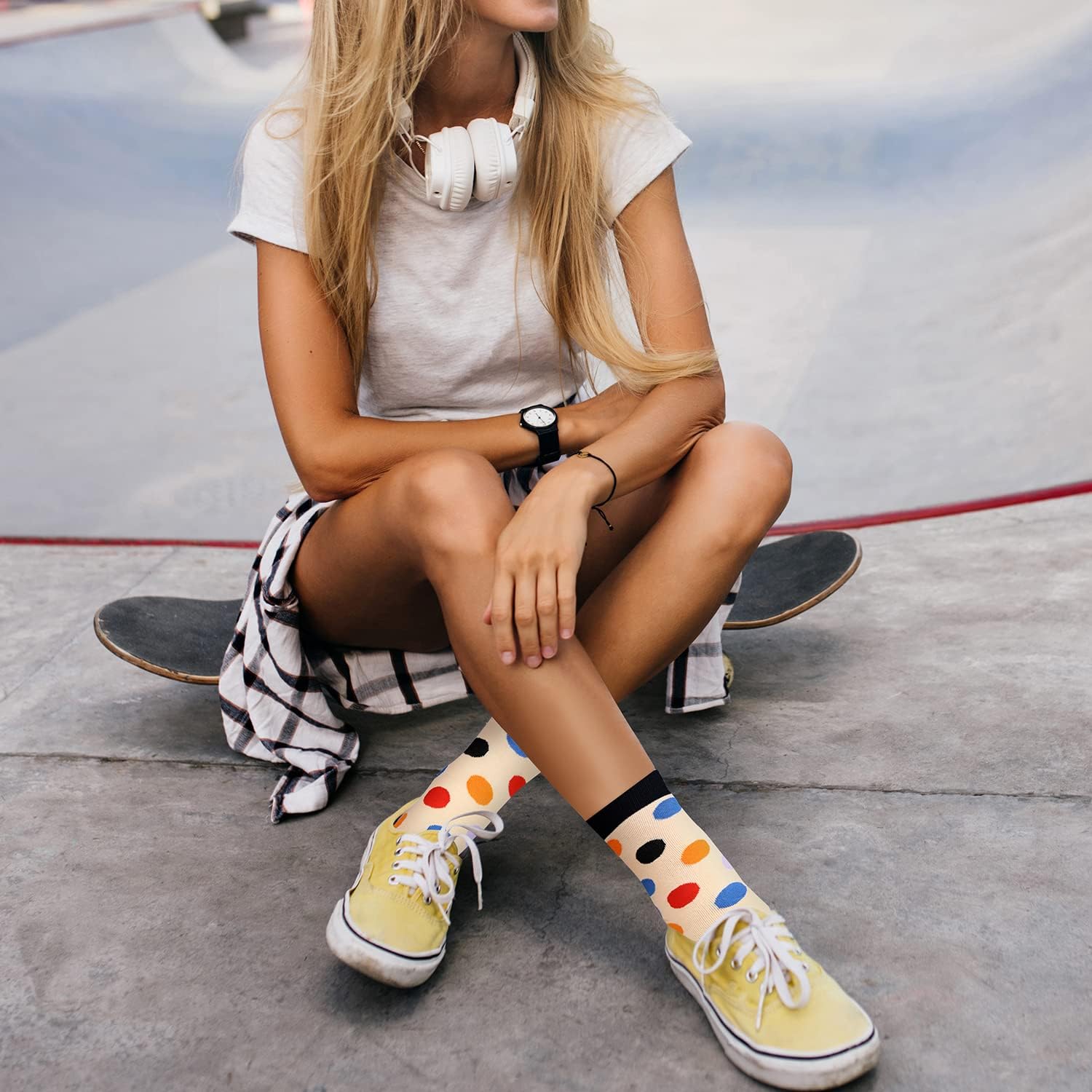 Benefeet Sox Womens Novelty Funny Sheer Lace Socks Girls Cute Mesh Loose Sock Sexy See Through Slouch Socks Christmas Gifts - Image 2