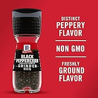 Vista 11 de Molinillo de grano de pimienta McCormick, pimienta negra, 1 onza