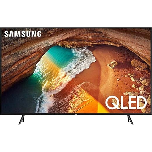 Samsung QN43Q60RAFXZA Flat 43" QLED 4K Q60 Series (2019) Ultra HD Smart TV with HDR and Alexa Compatibility