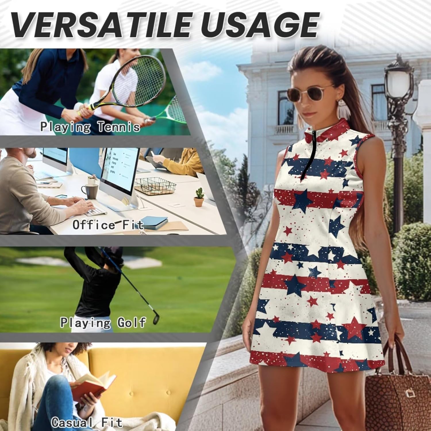 COEQINE Couples Golf Shirts Matching for Women Dress with Shorts or Shirts for Men 1/4 Zip for Sport Tennis Pickleball