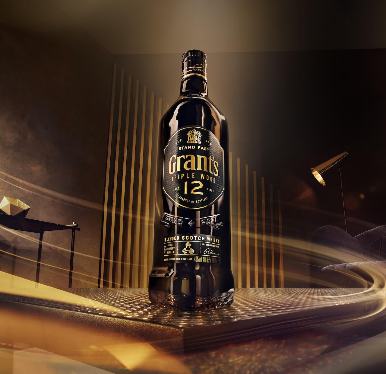 Grants Triple Wood 12 Year Old Scotch Whisky, 70 cl : Amazon.co.uk
