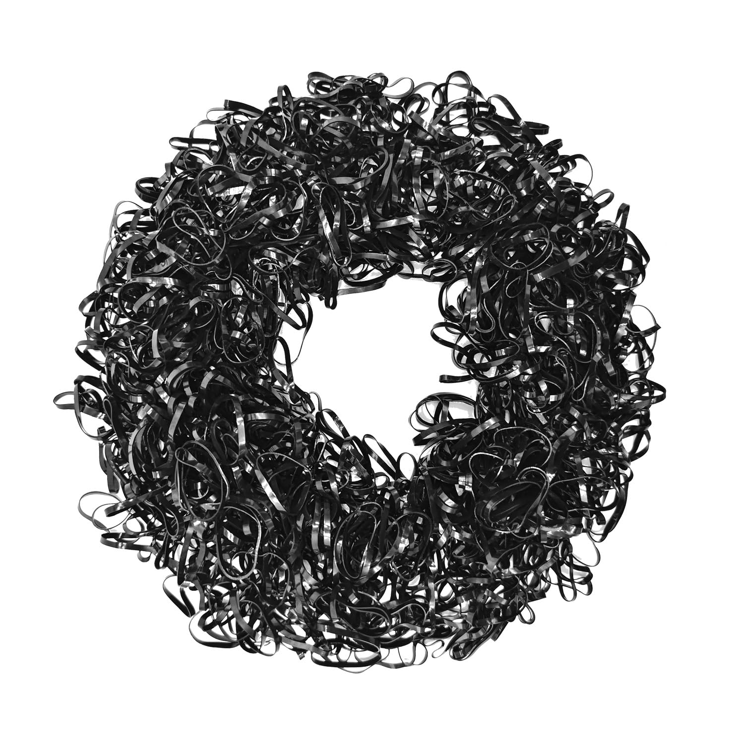 WANBY Elastic Hair Bands for Women 750Pcs Hair Ties Bands Soft Elastics Ponytail Holders Hair Ties for Girls Toddler (Black)