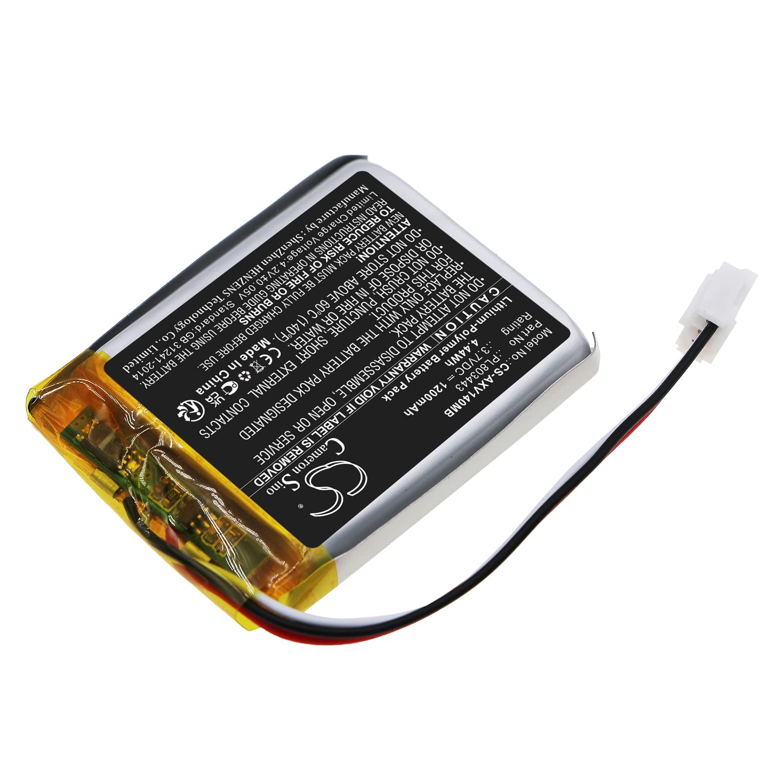 BCXY Battery Replacement for PL803443