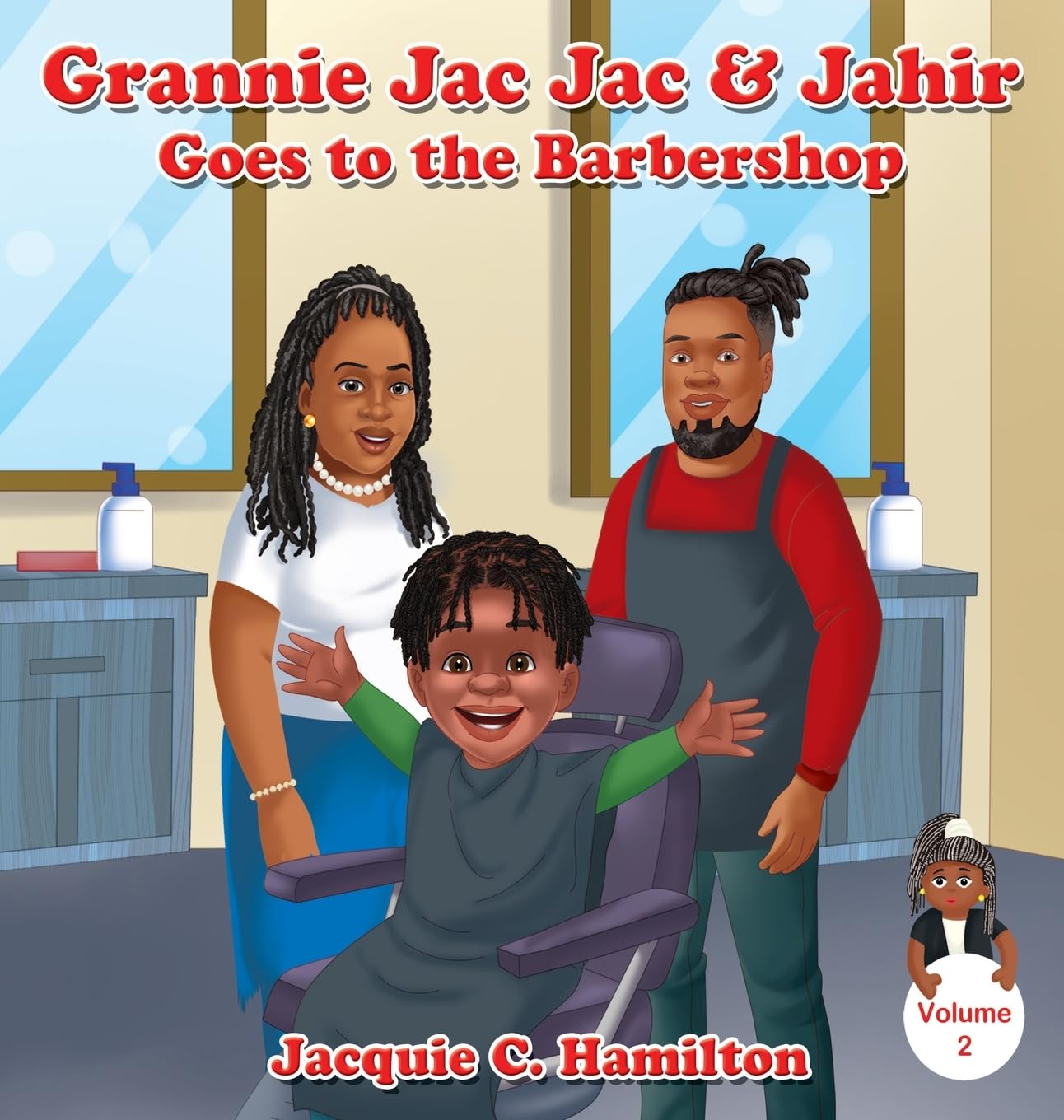 Grannie Jac Jac & Jahir Goes to the Barbershop