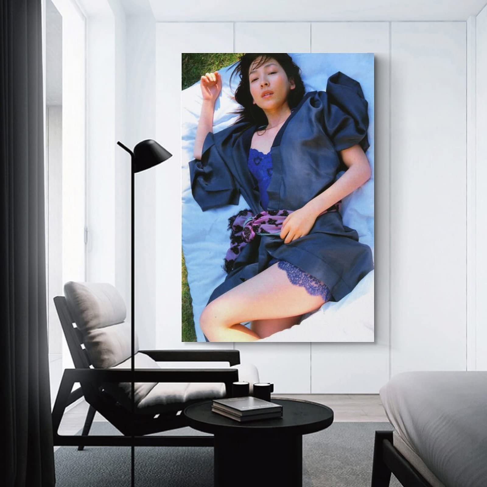 Amazon.co.jp: 麻生久美子 広田絵美 女優 写真ビキニ 清純絵画ポスター