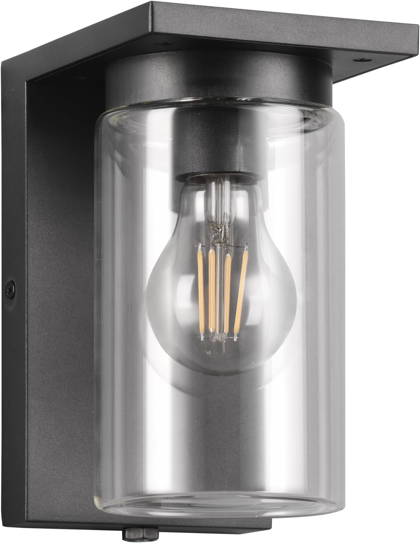 BRIMMEL Wandleuchte für Außen Außenwandleuchte mit Dämmerungssensor