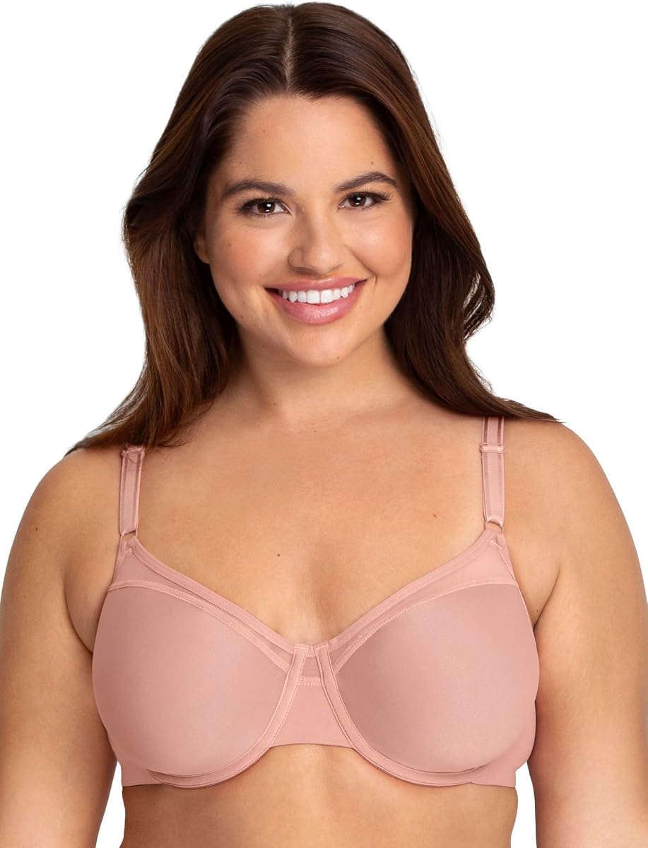 Fruit of the Loom Women's Fit for Me Collection: Plus-Size Wireless Bra - Soft Cotton Comfort & Support