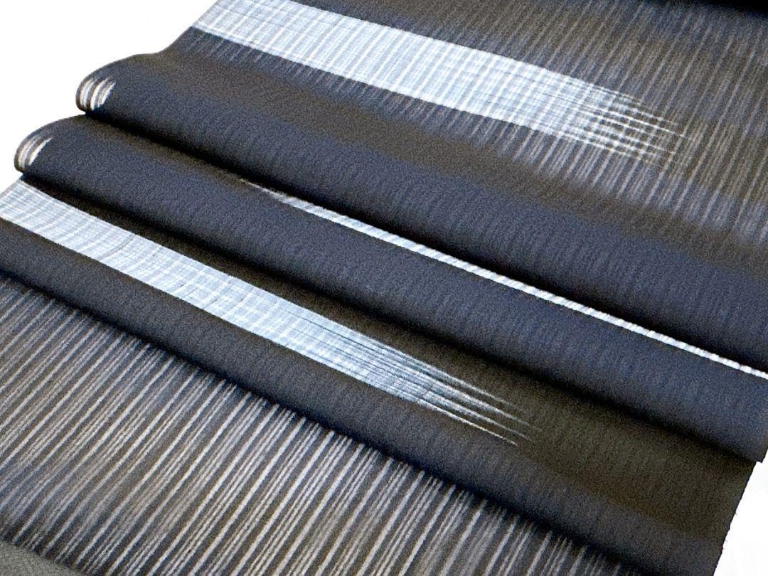 Amazon.co.jp: 正絹 反物 越後おぐに くるまや工房 小千谷織物 夏着尺  