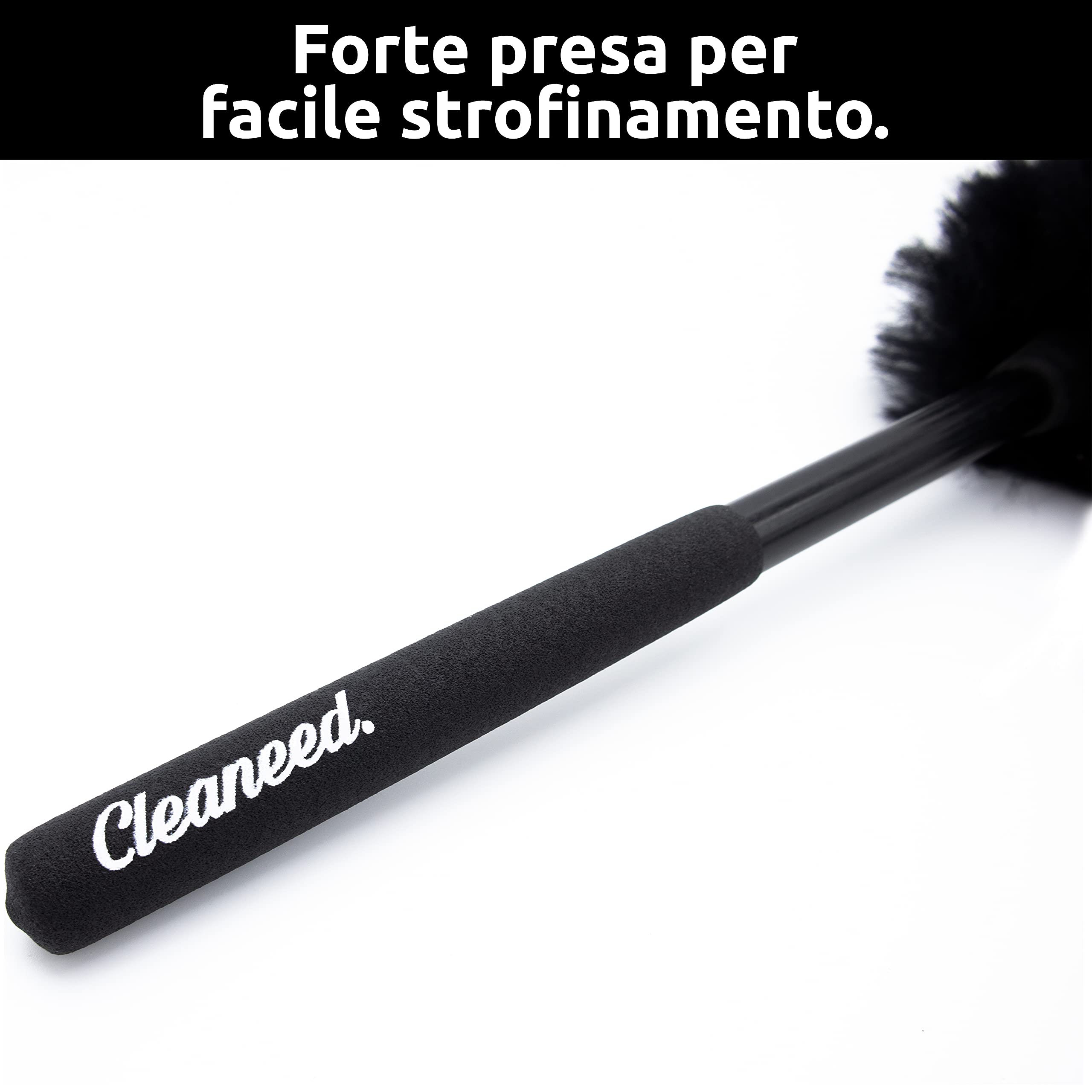 Spazzola Per Cerchioni Premium Cleaneed - Morbida E Delicata Su Leghe - Foto 5