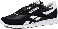 Reebok Classic Nylon Men's Retro Tennis Sneakers - Nylon Upper, Suede Overlays, Durable Rubber Sole, Sizes 7-15