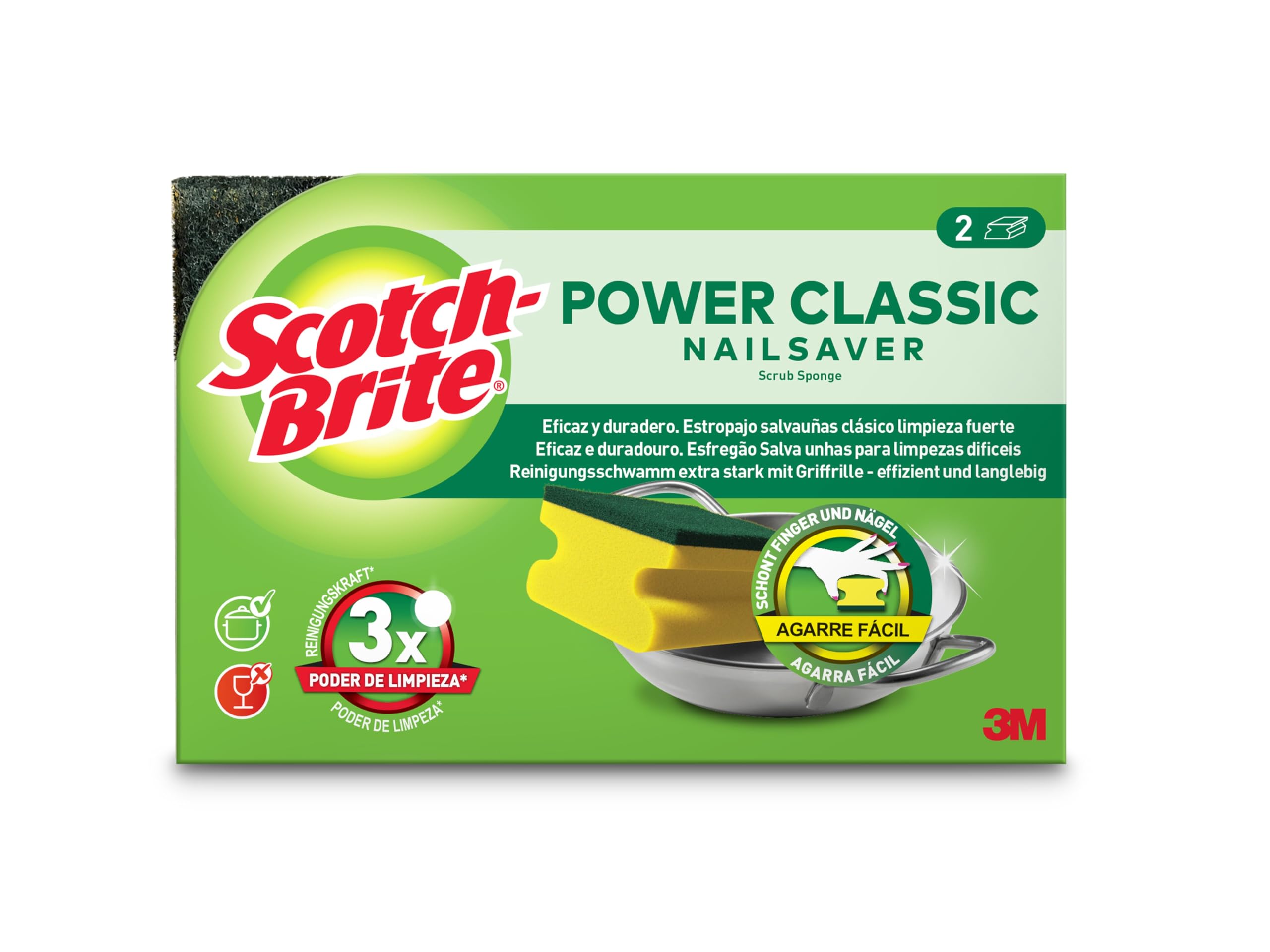 Scotch-Brite Konfor, Yeşil (Klasik)