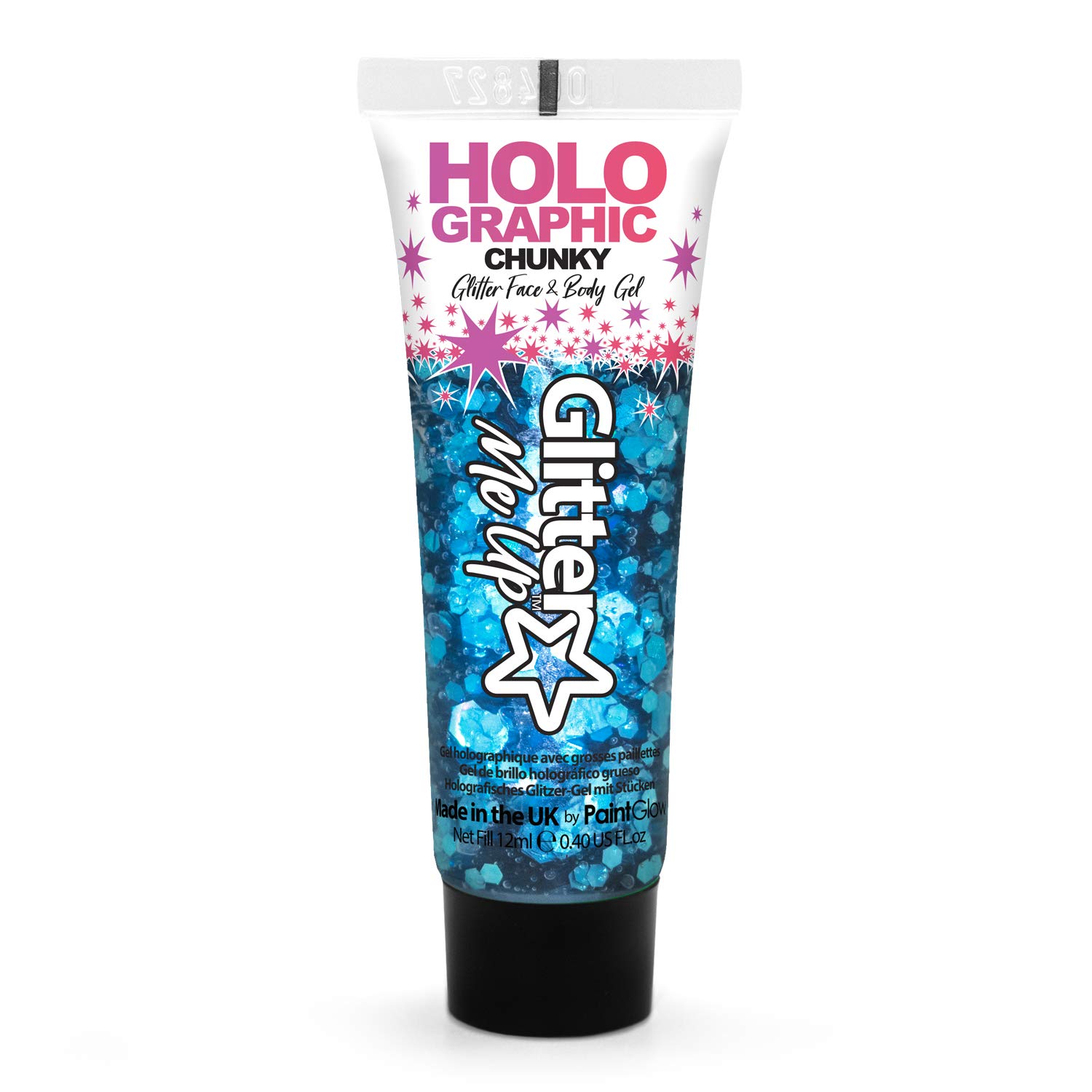 PaintGlow Holographic Glitter Gesicht- und Körpergel 12 ml