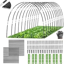 TUIBEIDAMAI Set of 70 Hoop for Tunnel Greenhouse, Garden Greenhouse, Garden Hoop Kit, Garden Hoop House Kit, Garden Greenhouse Tunnel Arch, Garden Hoop for Greenhouse Tunnel