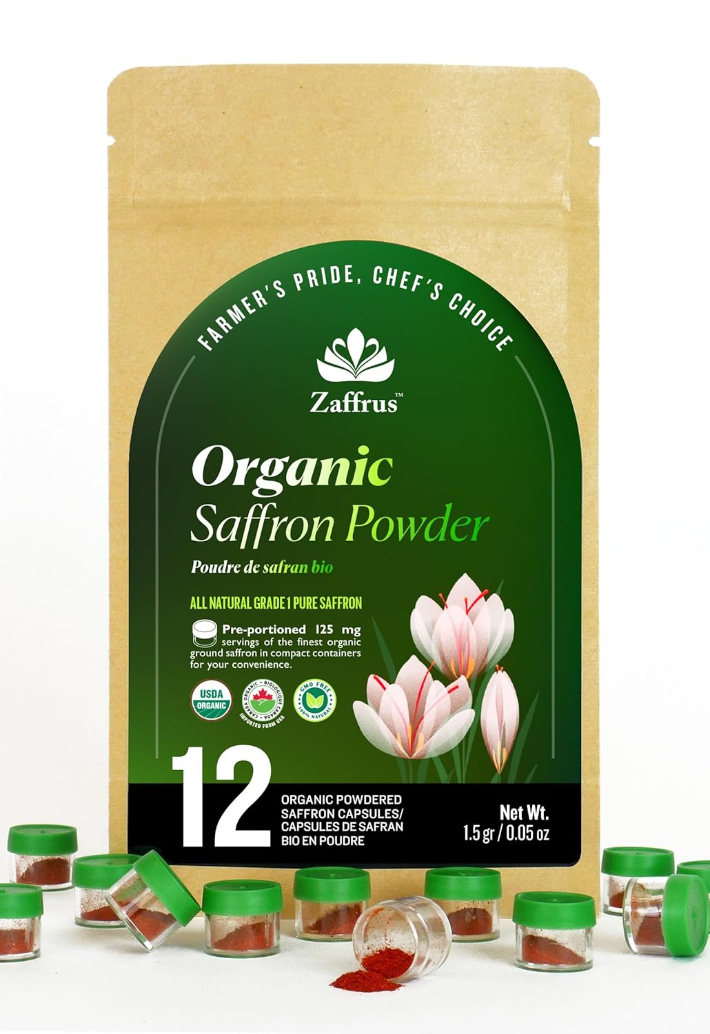 saffron powder - Mediterranean spices