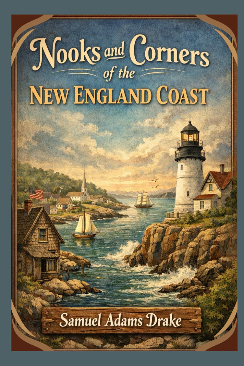 Nooks and Corners of the New England Coast: A Journey Through Historic Seaside Towns, Rugged Shores, and the Timeless Beauty With Original Illustrations
