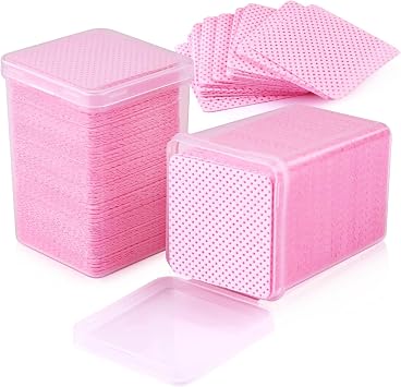 400 PCS Lint Free Nail Wipes EBANKU Non-Woven