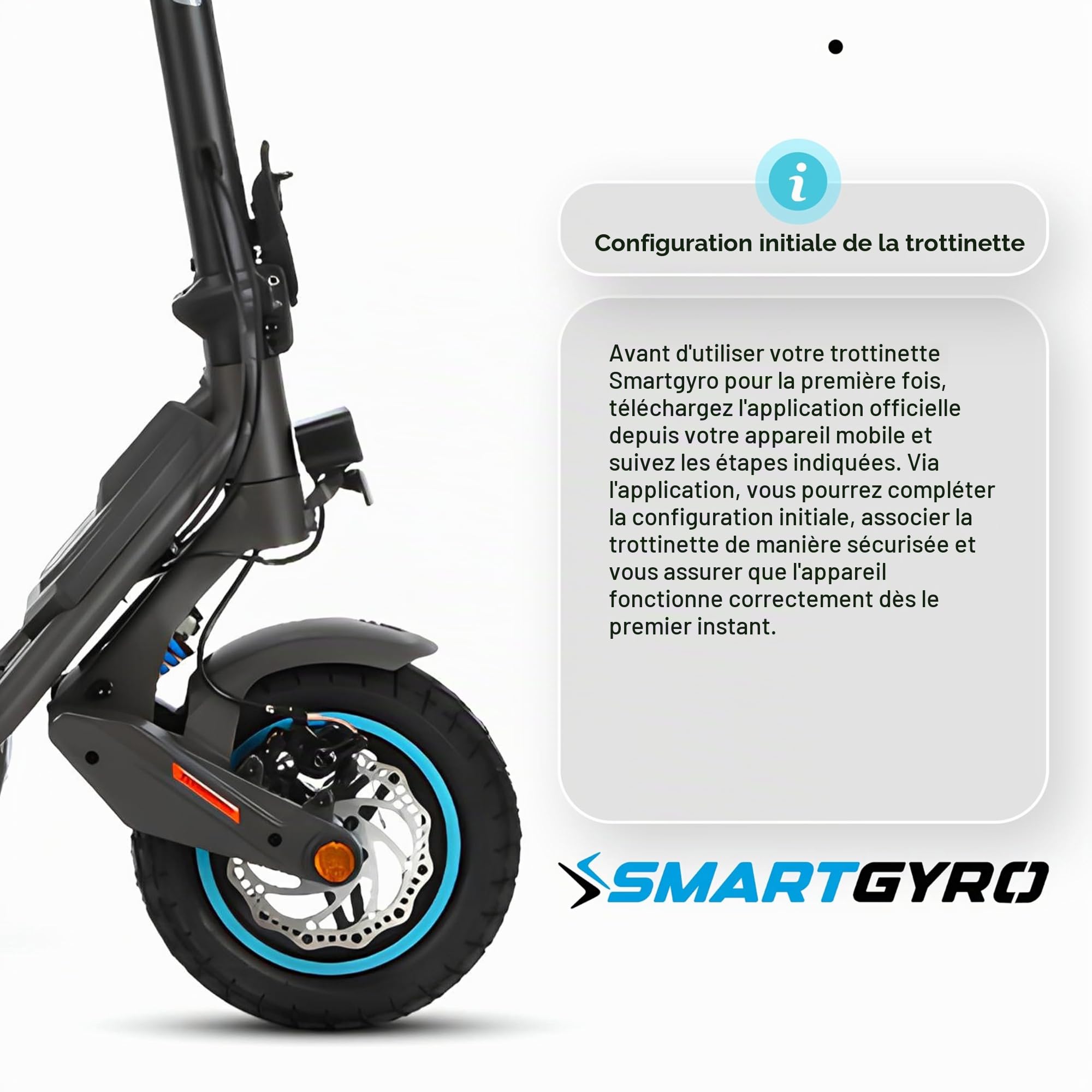 SMARTGYRO, Trottinette Électrique Speedway, avec Suspensions, Triple Freinage, Certificat DGT, 2e Génération, Roues à Double adhérence de 10", 48V, Batterie de 800W et 13Ah, 50km d'Autonomie