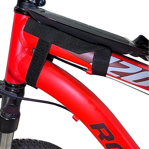 Miniatura 6 de EMSEEK Impermeable Bicicleta Marco frontal Teléfono Bolsa de teléfono Soporte de teléfono Soporte de GPS seco Funda de teléfono de motocicleta Bolsa