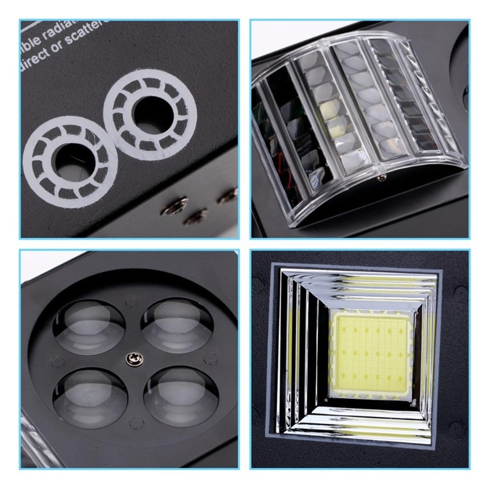 4w1 LED Disco światła sceniczne stroboskopowe fantazyjne efekt świetlny projektor wiązki Derby automatyczna kontrola dźwięku klub impreza z dj-em piłka Na imprezy i do klubów