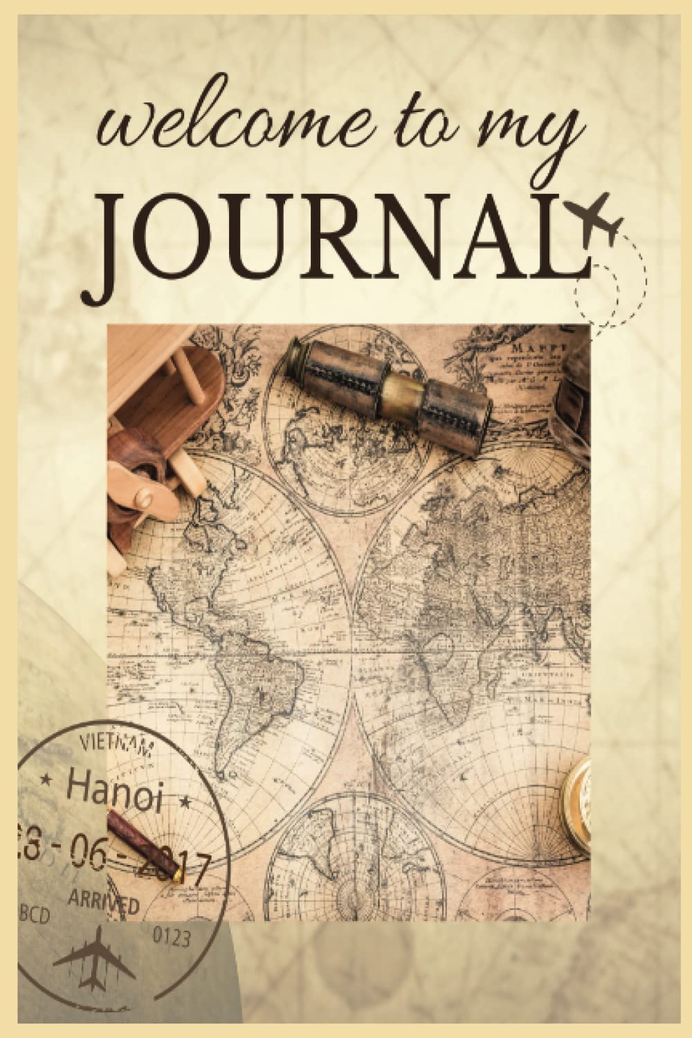 My Travels Journal Vintage Style: Complete Classic Planner for Dream Vacation Planning - Travel Journal, Vacation Journal, and Travelers Journal for ... Overseas - Printable Travel Planner Included!