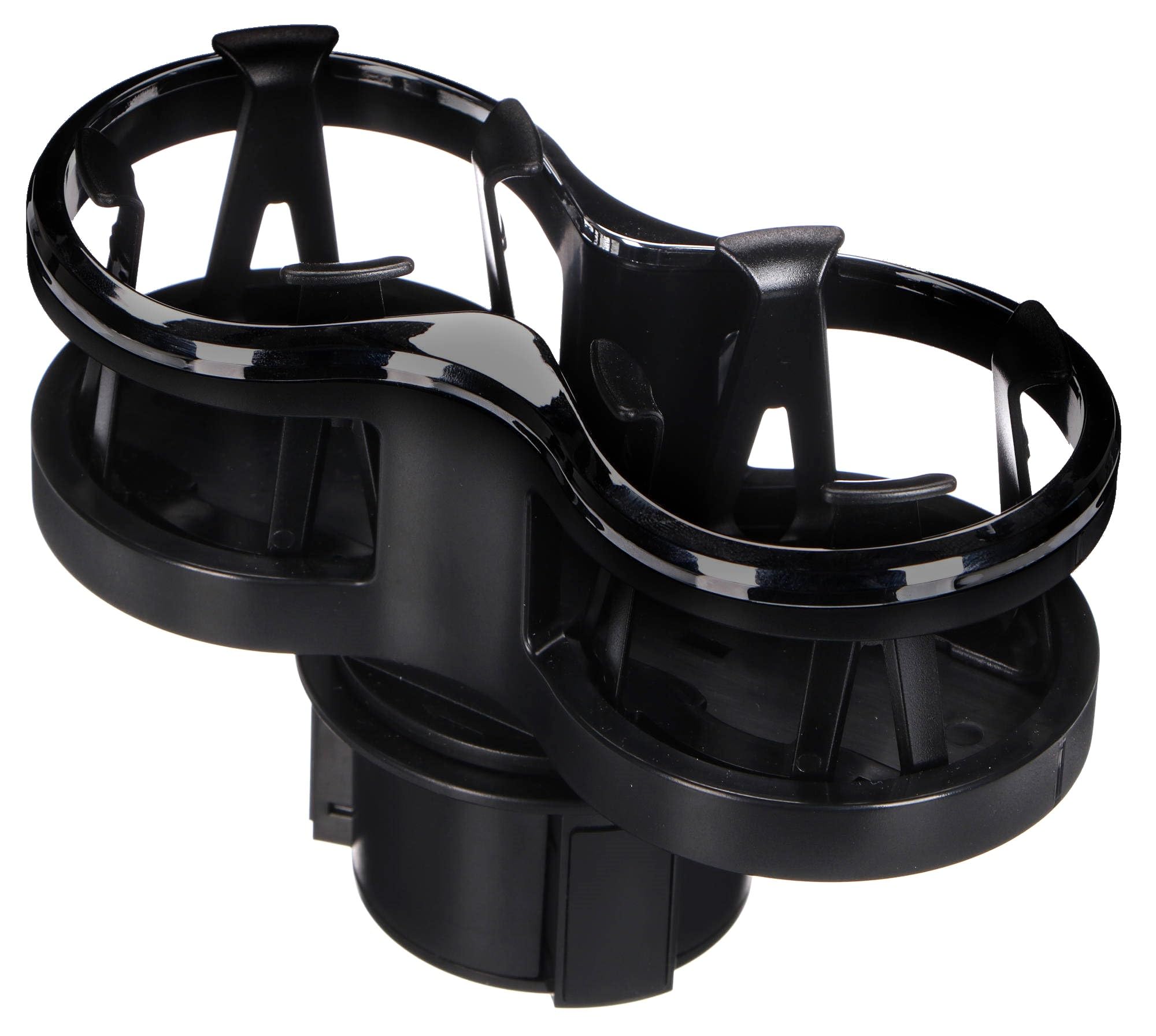 CAR CUP HOLDER 1 adapter do uchwytu na napoje, z regulowaną podstawą i podstawką, pasuje do większości samochodowych uchwytów na kubki, kompatybilny z butelkami o średnicy do 7 cm