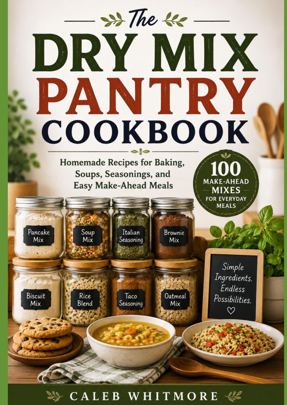 The Dry Mix Pantry Cookbook: Homemade Recipes for Baking, Soups, Seasonings, and Easy Make-Ahead Meals