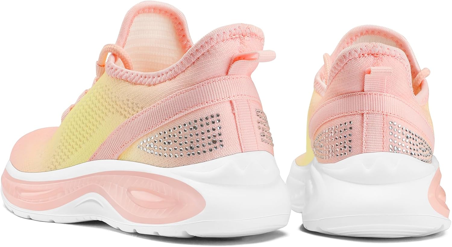 RUNSIDE Girls Lightweight Sneakers Kids Lace-up Tennis Running Shoes, Breathable Walking Shoes for Toddler/Little Kid/Big Kid - Image 8