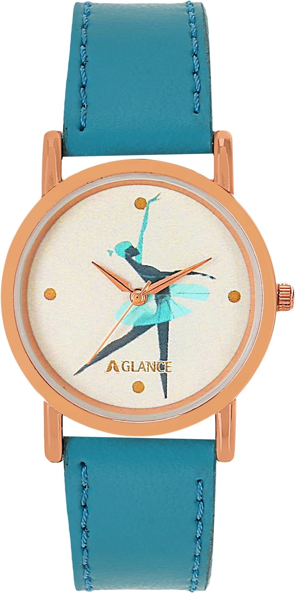 Aglance7016 Urban Ballrina Women Wrist Watch Wrist Watch Strap Analogue Wrist Watch for Women and Girls