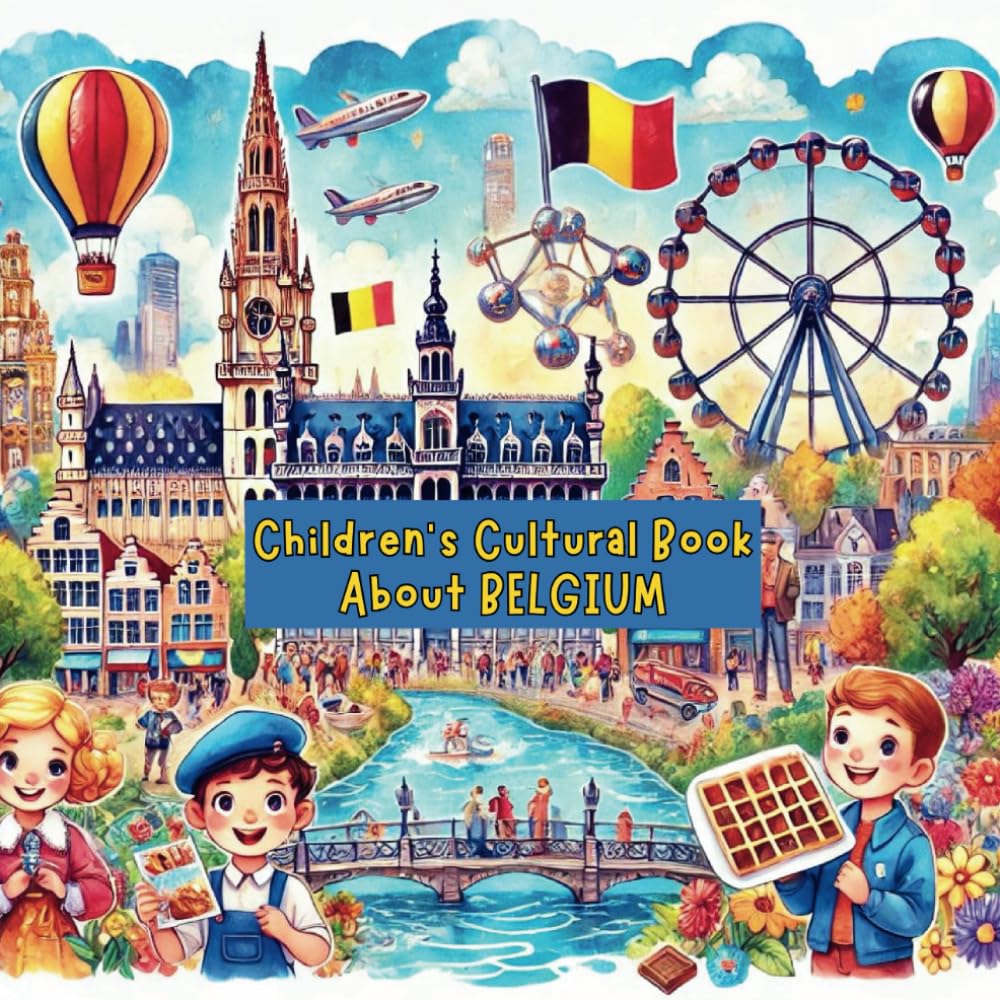 Children's Cultural Book About Belgium (Adventures Around The World)