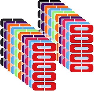 200 Pieces Nail Polish Protector Spill-proof Peel off Nail Stickers Disposable U-Shape Tape for Nail Painting, Gradients, ...