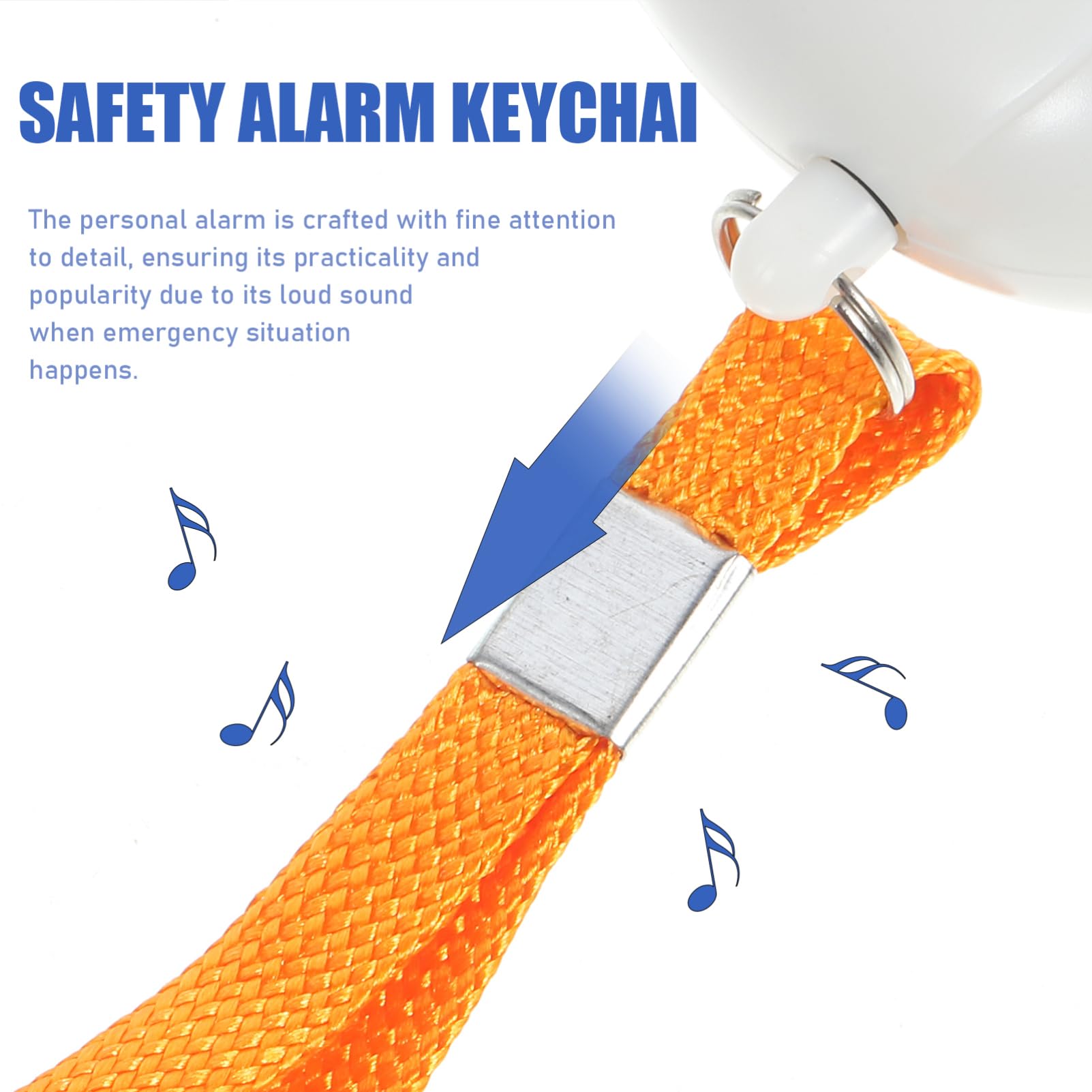 HOMSFOU 5stücke Alarm Schlüsselanhänger Für Persönlicher Sicherheitsalarm Im Kreativen Eulen-Design Tragbarer Notfallalarm Für Damen Und Mädchen Für Outdoor-aktivitäten Und