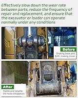 Vista 4 de Kit de cuñas de pasador de cubo para excavadora de 1.575 pulgadas (1.575 in) para Cat Kubota Deere Komatsu, variedad de equipos pequeños y pesados