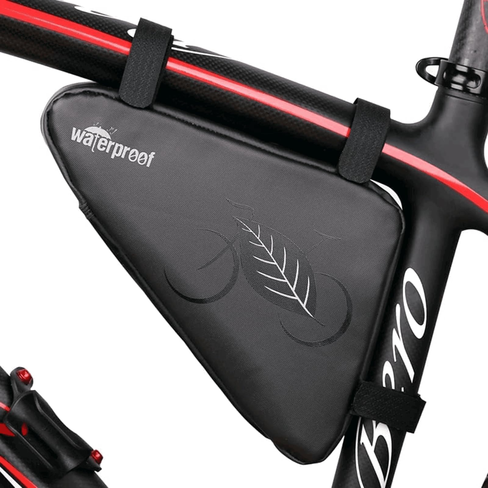 NDakter Fahrradtasche Rahmen, 2L Dreieckstasche Fahrrad Wasserdicht, Rahmentasche Fahrrad für Rennrad, MTB, Stadtrad, Trekkingrad,E Bike