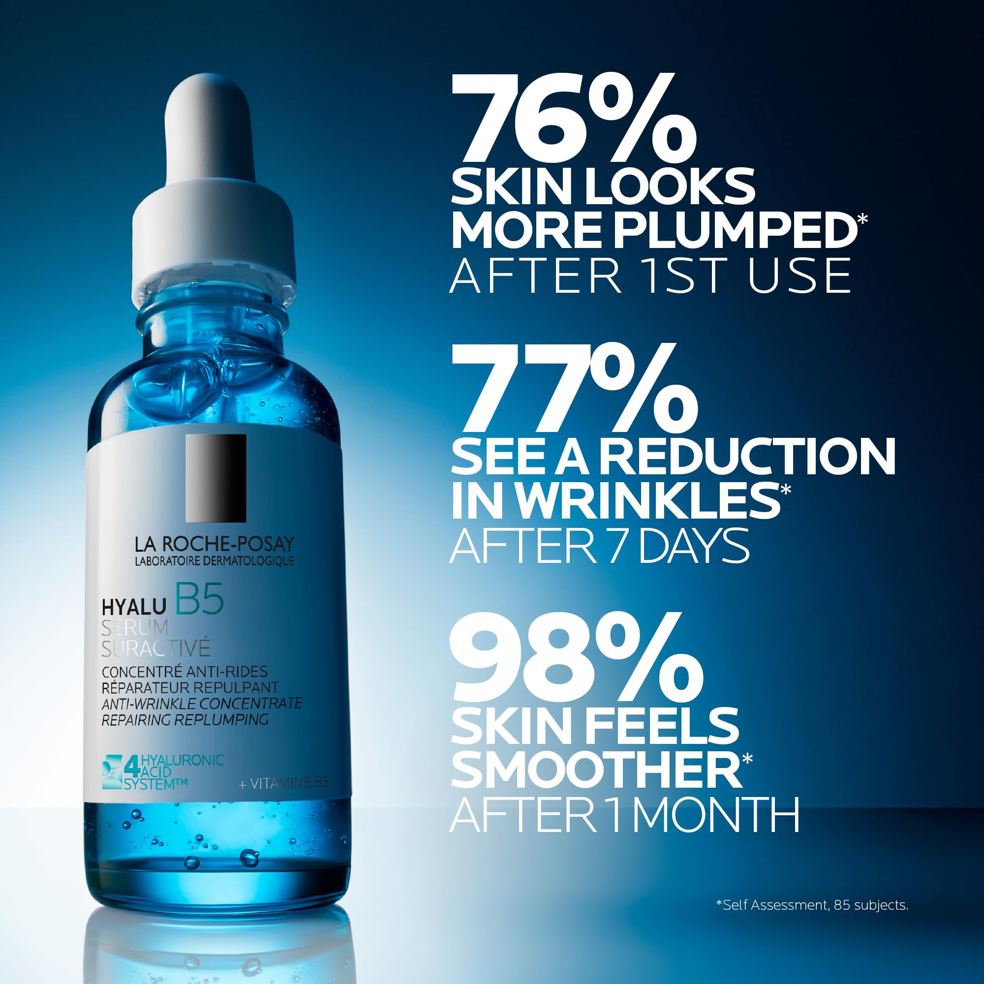 La Roche-Posay Hyaluronic Acid Serum for Face, Hyalu B5 Anti