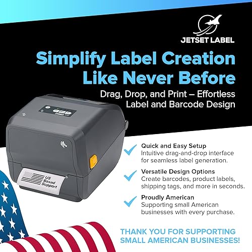 Miniatura 6 de Zebra ZD421 - Impresora de sobremesa de transferencia térmica de 203 ppp, ancho de impresión de 4 pulgadas, USB Ethernet ZD4A042-301E00EZ  Incluye