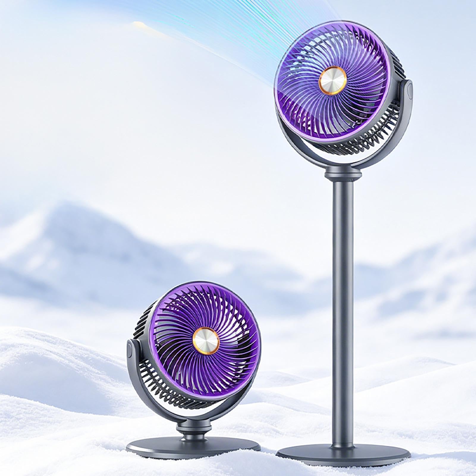Ventiladores de suelo para el hogar – Potente flujo de aire, un puerto USB