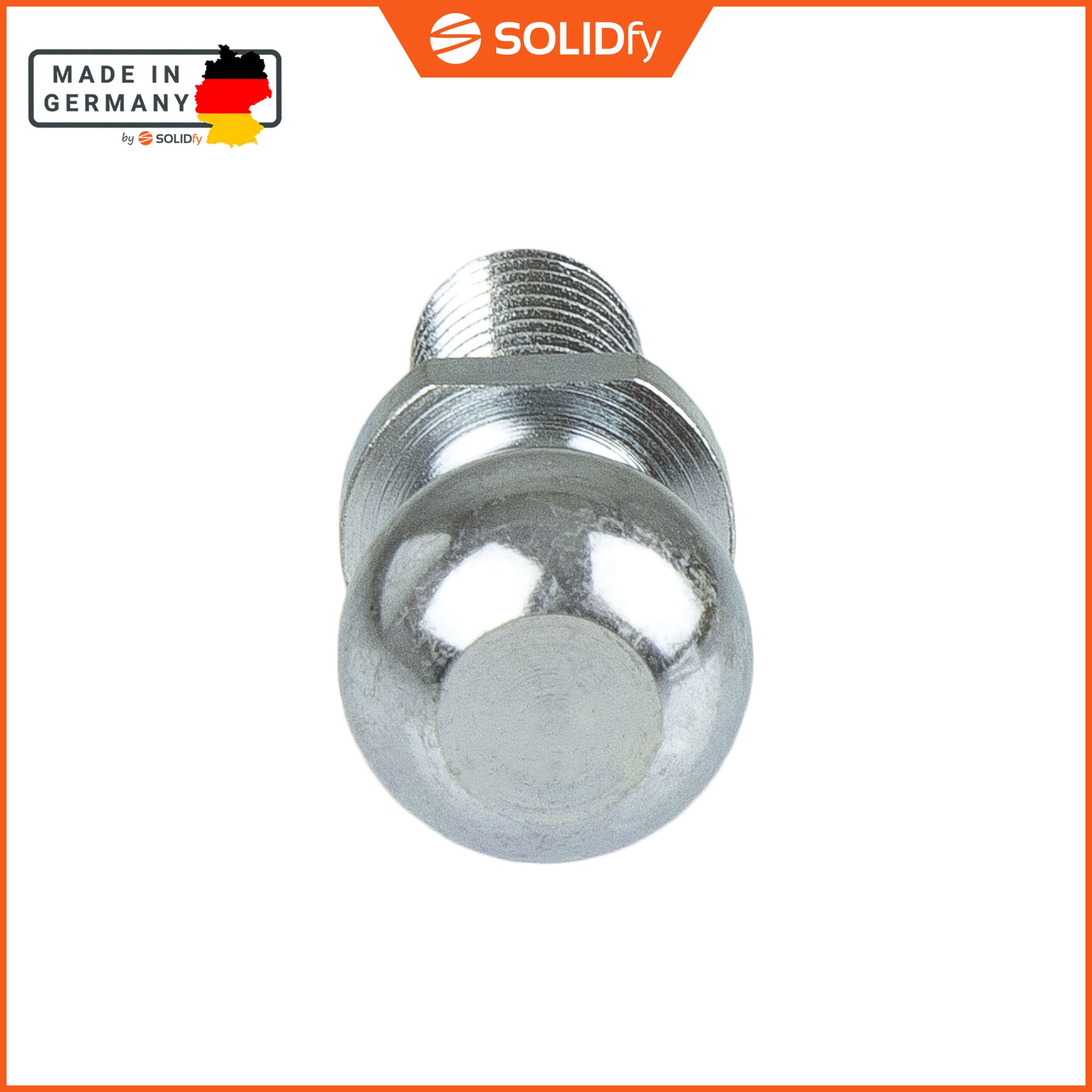 4 perni sferici, M4, M5, M6, M8, M10 DIN 71803, forma a C, zincati