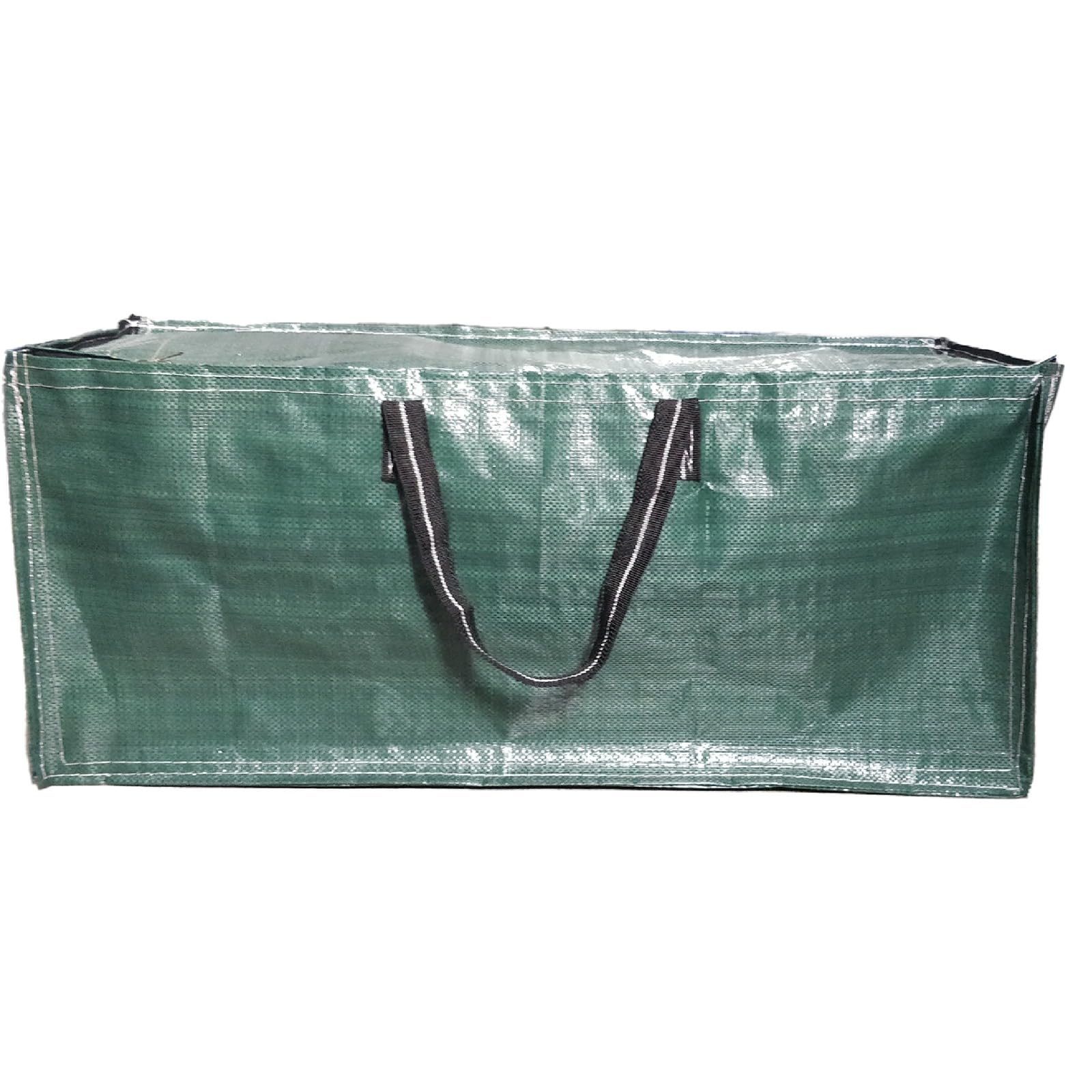 SINGHAL Polypropylene Large Capacity Travel Bag/Multi-Purpose Heavy Duty Super-Size Jumbo/Blankets/Stationery Paper/Clothes Storage Bag With Strong Handle 28.5X13.5X13.5 Inch, Pack Of 1,, Green